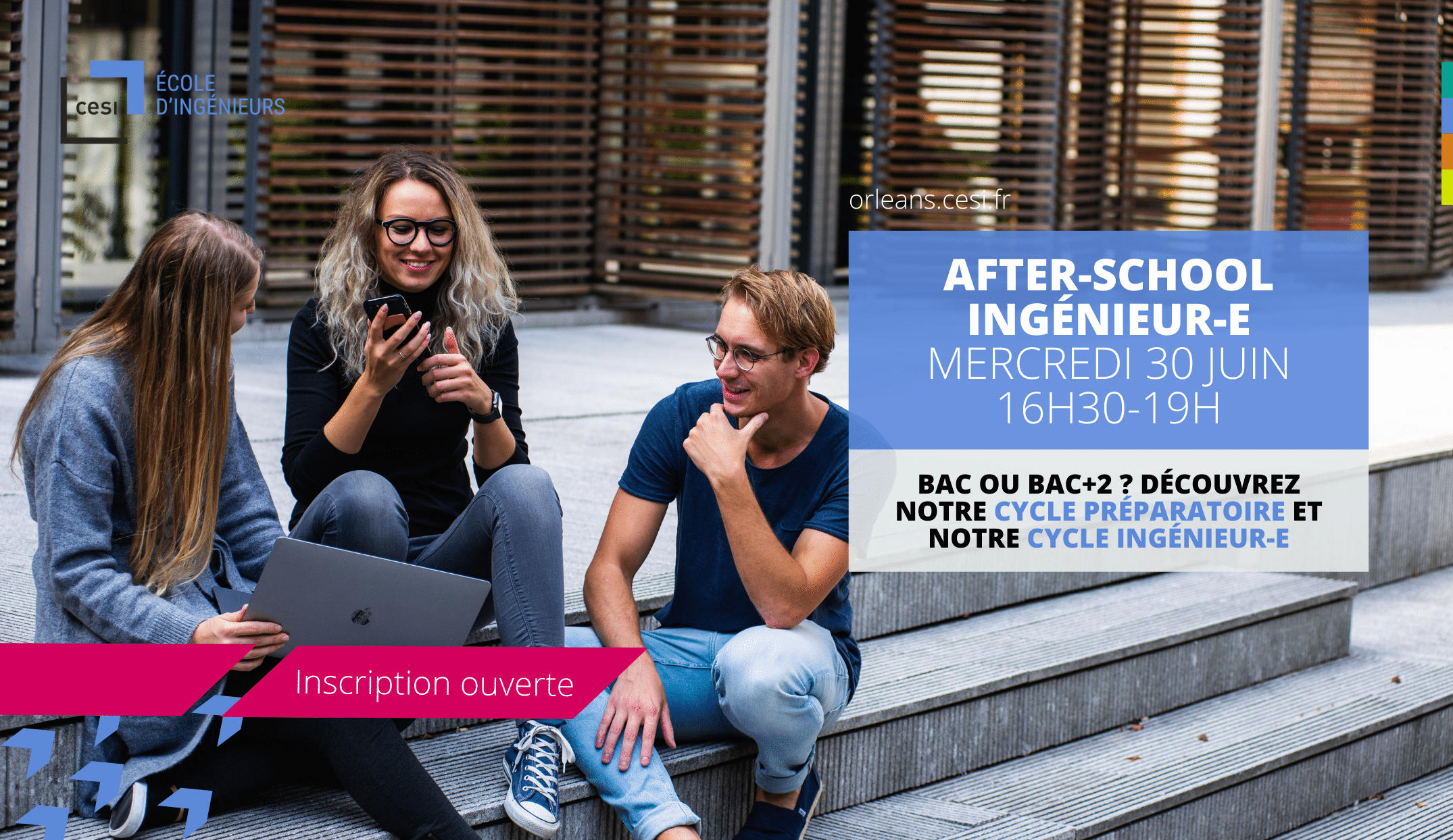 AFTER SCHOOL Cycle Ingénieur-e Informatique - Mercredi 30 Juin - 16h30 ...