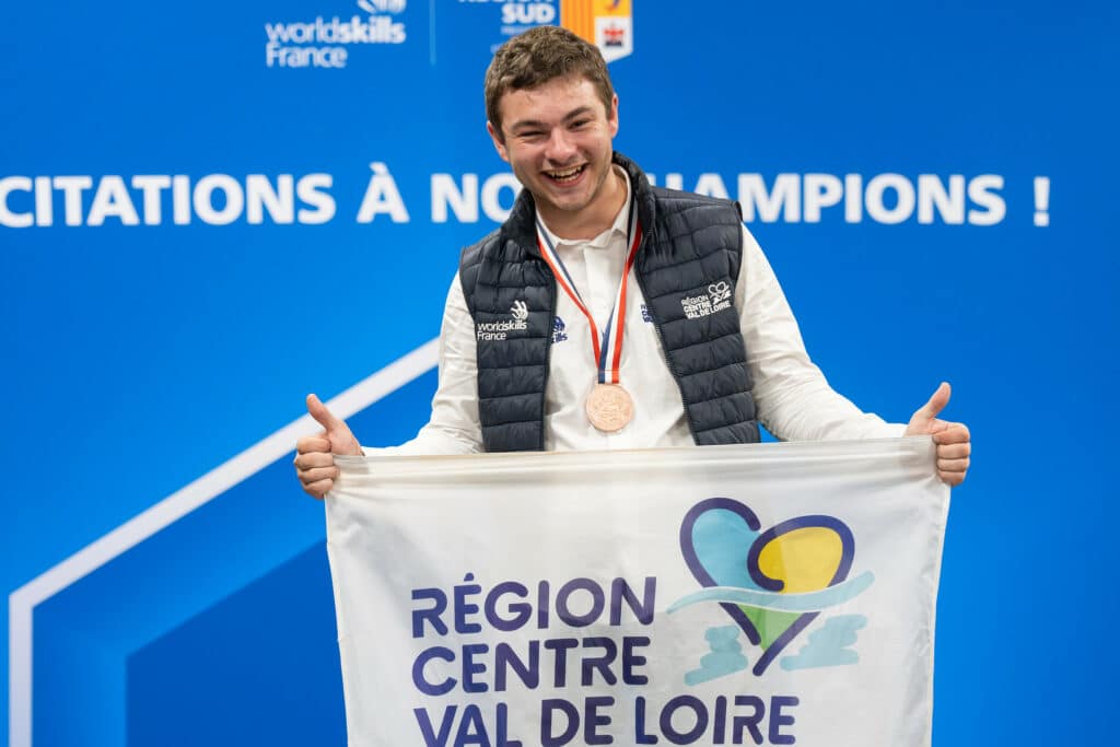 Antonin Nogueira, médaillé de bronze au concours WorldSkills 2025